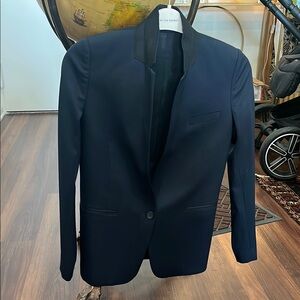 The Kooples Black Sport Coat Structured Silhouette